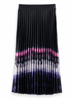 Scotch & Soda Printed High Rise Midi Skirt 15 Scotch & Soda Printed High Rise Midi Skirt -Scotch & Soda 176374 7006 BCK e35f59f6 6df4 42b7 822a 09656396094f