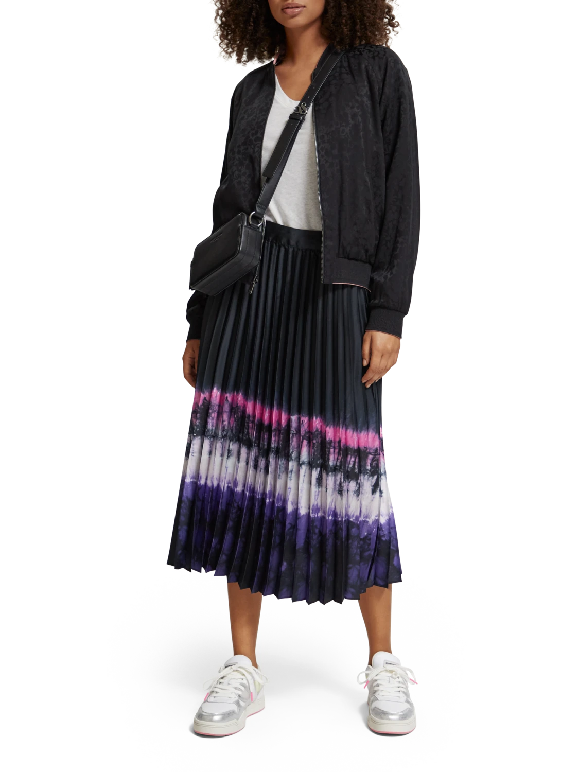 Scotch & Soda Printed High Rise Midi Skirt 6 Scotch & Soda Printed High Rise Midi Skirt - Image 4
