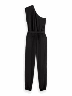Scotch & Soda One Shoulder Asymmetric Jumpsuit 17 Scotch & Soda One Shoulder Asymmetric Jumpsuit -Scotch & Soda 176378 6647 BCK d7356f68 e656 4b19 ad43 2a14d1a93dd6