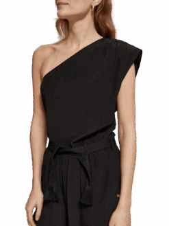 Scotch & Soda One Shoulder Asymmetric Jumpsuit 15 Scotch & Soda One Shoulder Asymmetric Jumpsuit -Scotch & Soda 176378 6647 MDL DTL1 6db5dfad 4601 4cf1 abfd c7879266a7b8