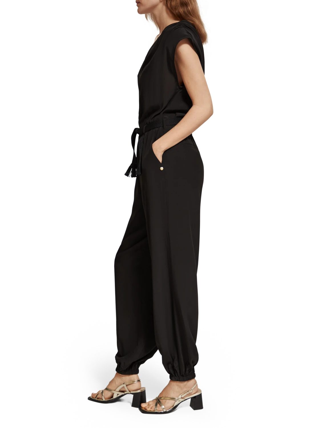 Scotch & Soda One Shoulder Asymmetric Jumpsuit 10 Scotch & Soda One Shoulder Asymmetric Jumpsuit - Image 8
