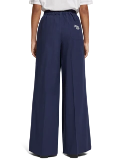 Scotch & Soda Eleni High Rise Wide Leg Nautical Pyjama Pant -Scotch & Soda 176385 7030 FIT BCK cee87da0 7861 4a9a 8632 1365c2ff8826