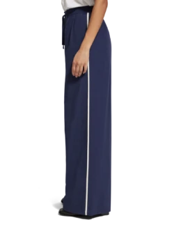 Scotch & Soda Eleni High Rise Wide Leg Nautical Pyjama Pant -Scotch & Soda 176385 7030 FIT SDE 6efa4623 041e 45a9 bdb4 a99b9eaf612a