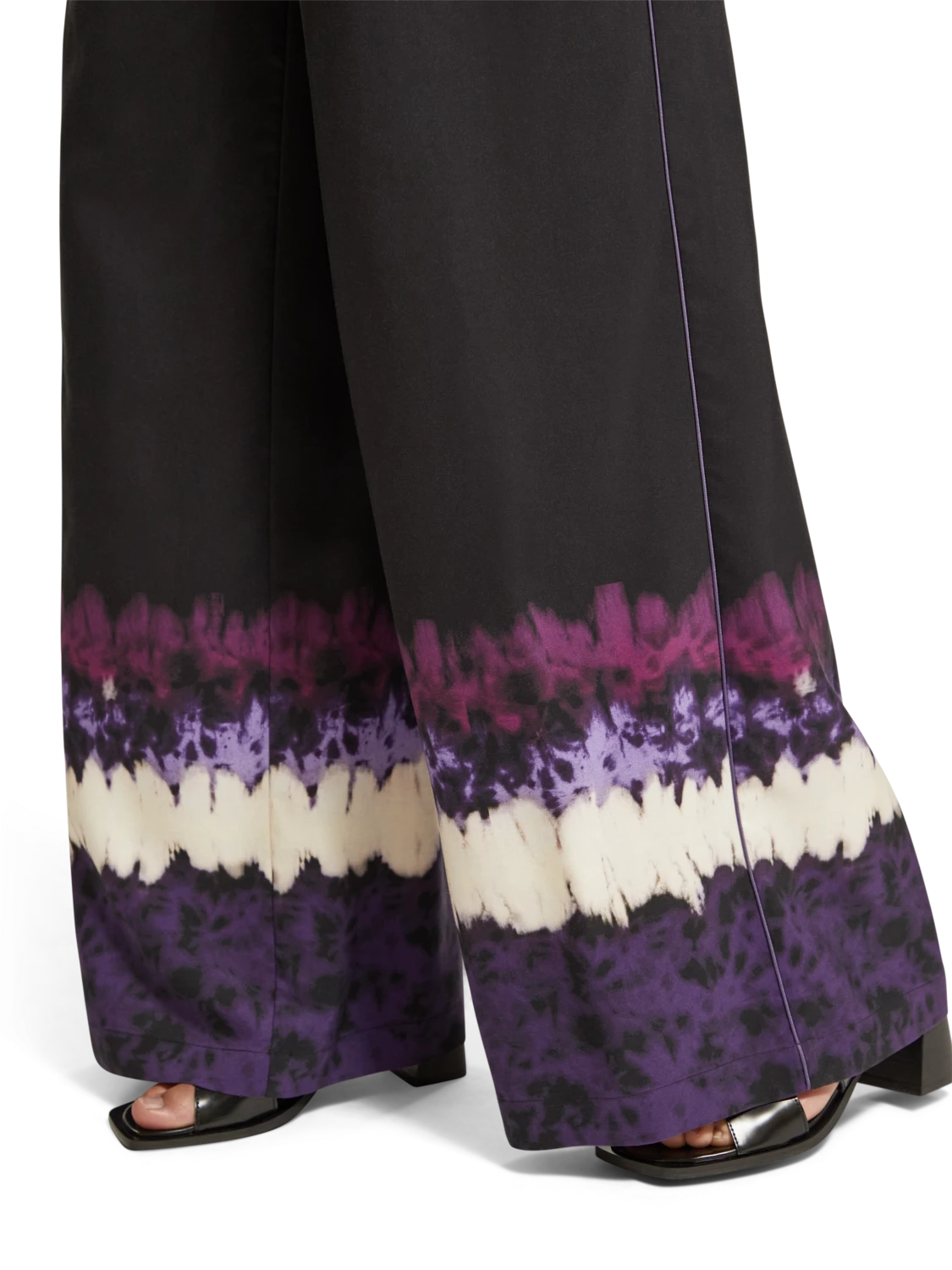 Scotch & Soda Eleni High Rise Wide Leg Printed Pyjama Pant 7 Scotch & Soda Eleni High Rise Wide Leg Printed Pyjama Pant - Image 5