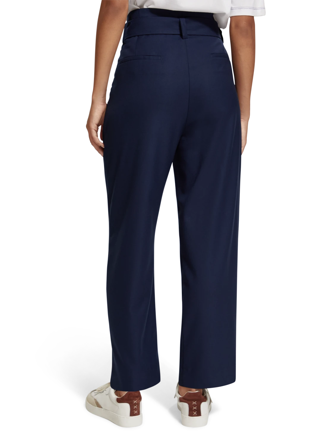 Scotch & Soda Daisy High Rise Straight Leg Paperbag Trousers 4 Scotch & Soda Daisy High Rise Straight Leg Paperbag Trousers - Image 2