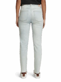 Scotch & Soda High Five High Rise Slim Jeans | Blauw Mirage -Scotch & Soda 176419 2004 FIT BCK 8dcaba96 b154 43d8 998c 8637bbcb29cd