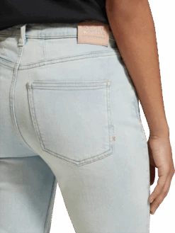 Scotch & Soda High Five High Rise Slim Jeans | Blauw Mirage -Scotch & Soda 176419 2004 FIT DTL1 7c5f0fbe b16d 4c3c 89cf c3a6e79c7d81