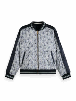 Scotch & Soda Making Waves Reversible Bomber Detail -Scotch & Soda 176428 0002 DTL1 894b10ca 28e2 40b2 a860 767b201f78dd
