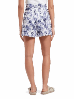 Scotch & Soda High-Rise Linen Short 10 Scotch & Soda High-Rise Linen Short -Scotch & Soda 176477 7247 FIT BCK