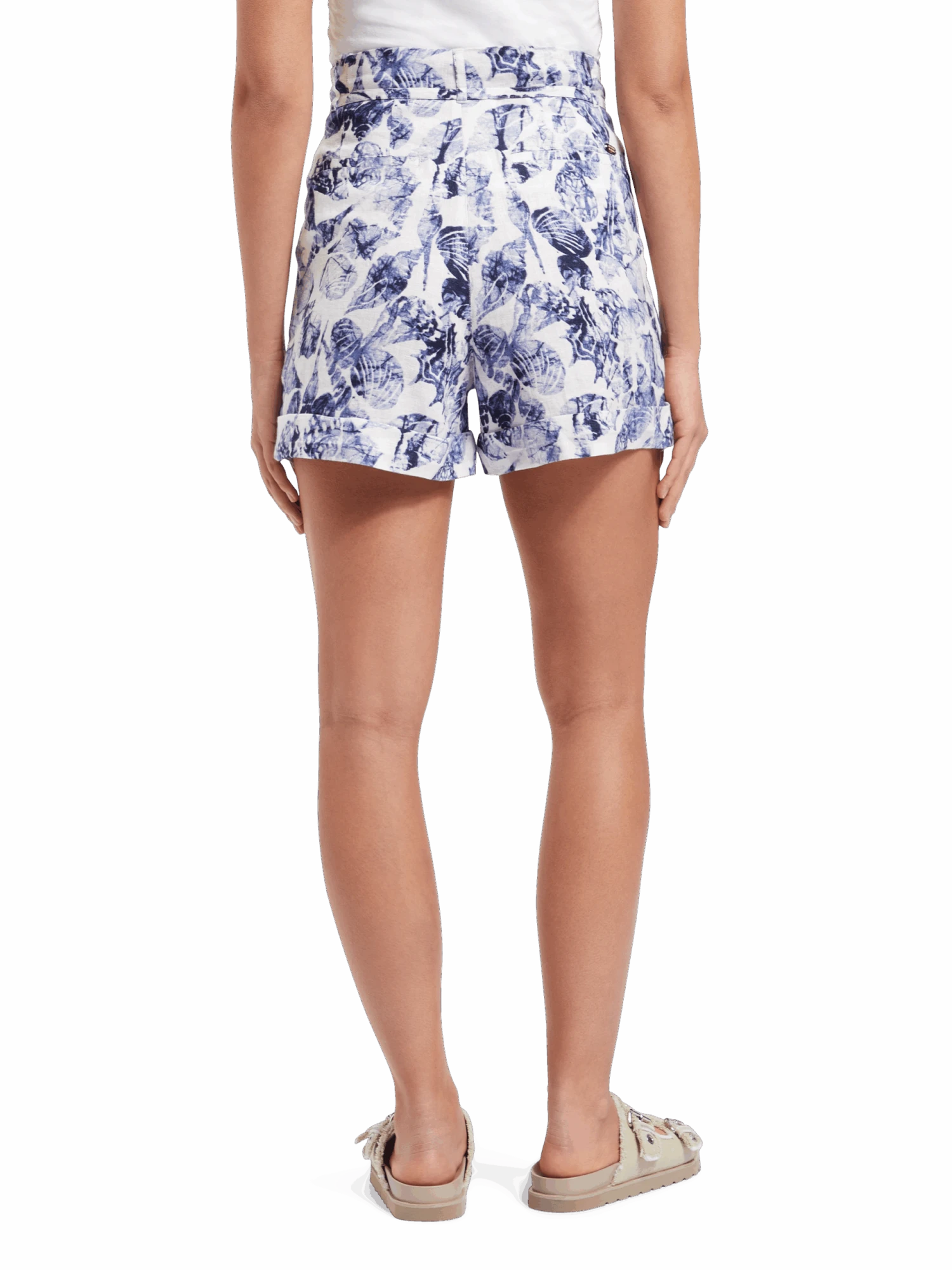 Scotch & Soda High-Rise Linen Short 5 Scotch & Soda High-Rise Linen Short - Image 3