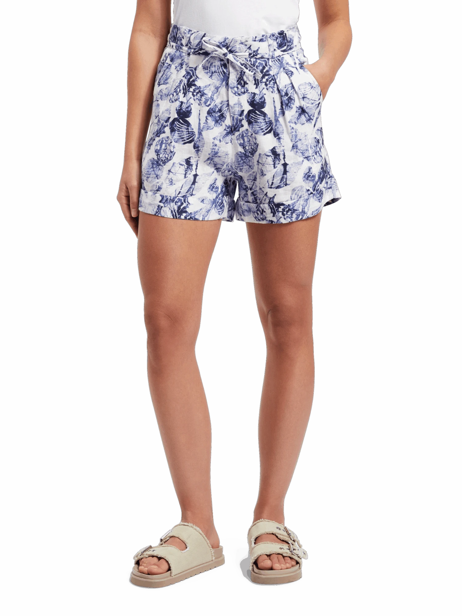 Scotch & Soda High-Rise Linen Short 3 Scotch & Soda High-Rise Linen Short