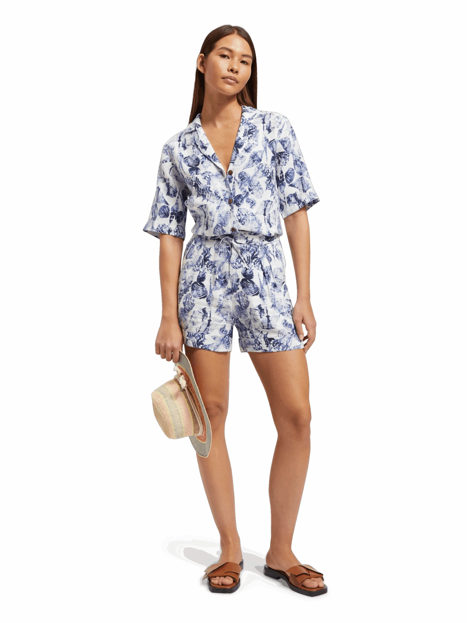 Scotch & Soda High-Rise Linen Short 4 Scotch & Soda High-Rise Linen Short - Image 2