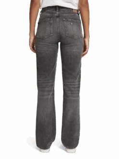 Scotch & Soda Sky Plus High Rise Straight Jeans | True North Light -Scotch & Soda 176604 7310 FIT BCK 029a43fc 5064 449c bc01 8d28f64f93e1