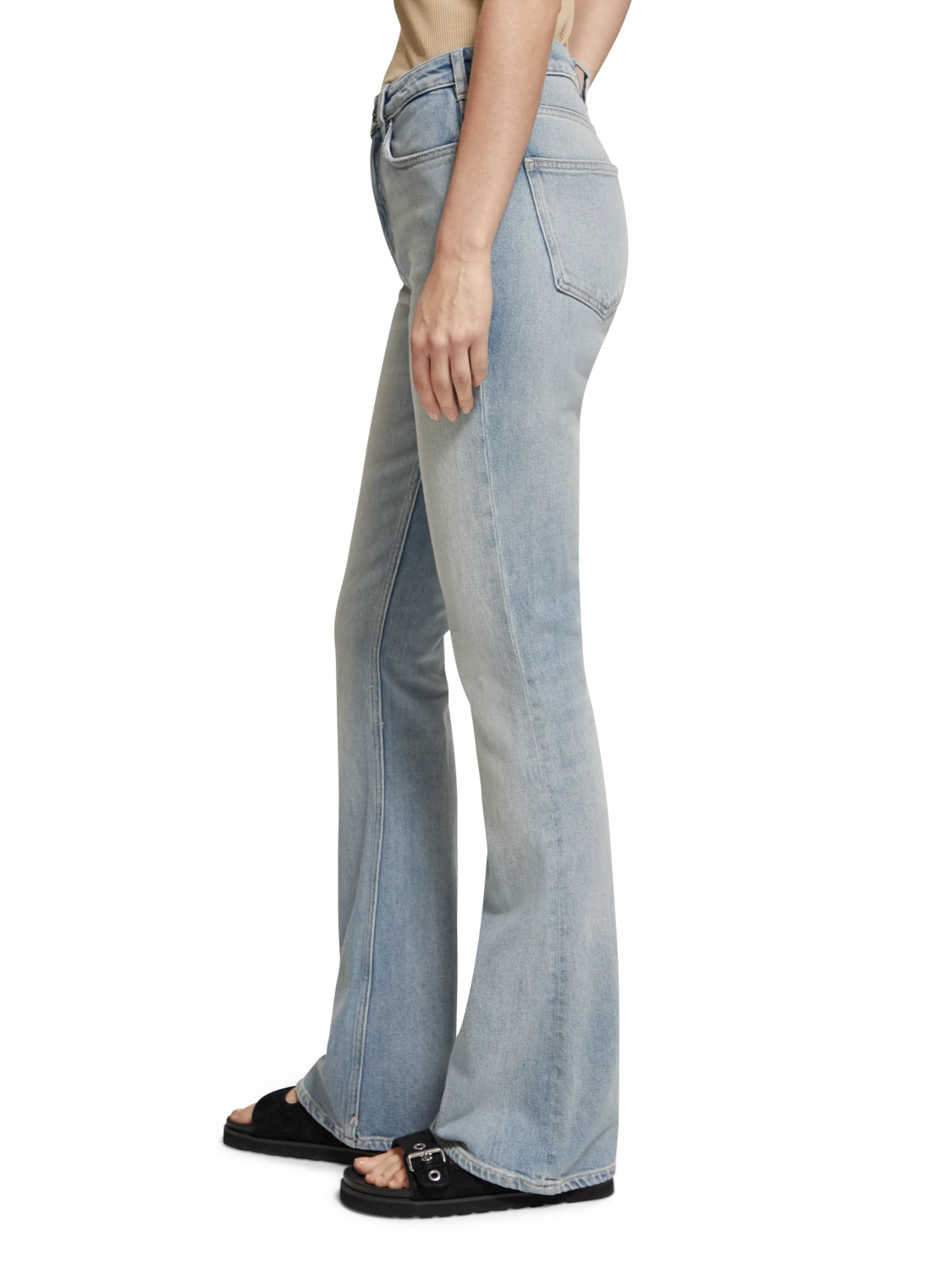 Scotch & Soda Charm High Rise Classic Flared Jeans | All Or Nothing 5 Scotch & Soda Charm High Rise Classic Flared Jeans | All Or Nothing - Image 3