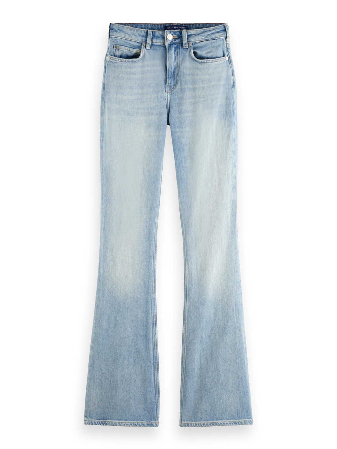 Scotch & Soda Charm High Rise Classic Flared Jeans | All Or Nothing 8 Scotch & Soda Charm High Rise Classic Flared Jeans | All Or Nothing - Image 6