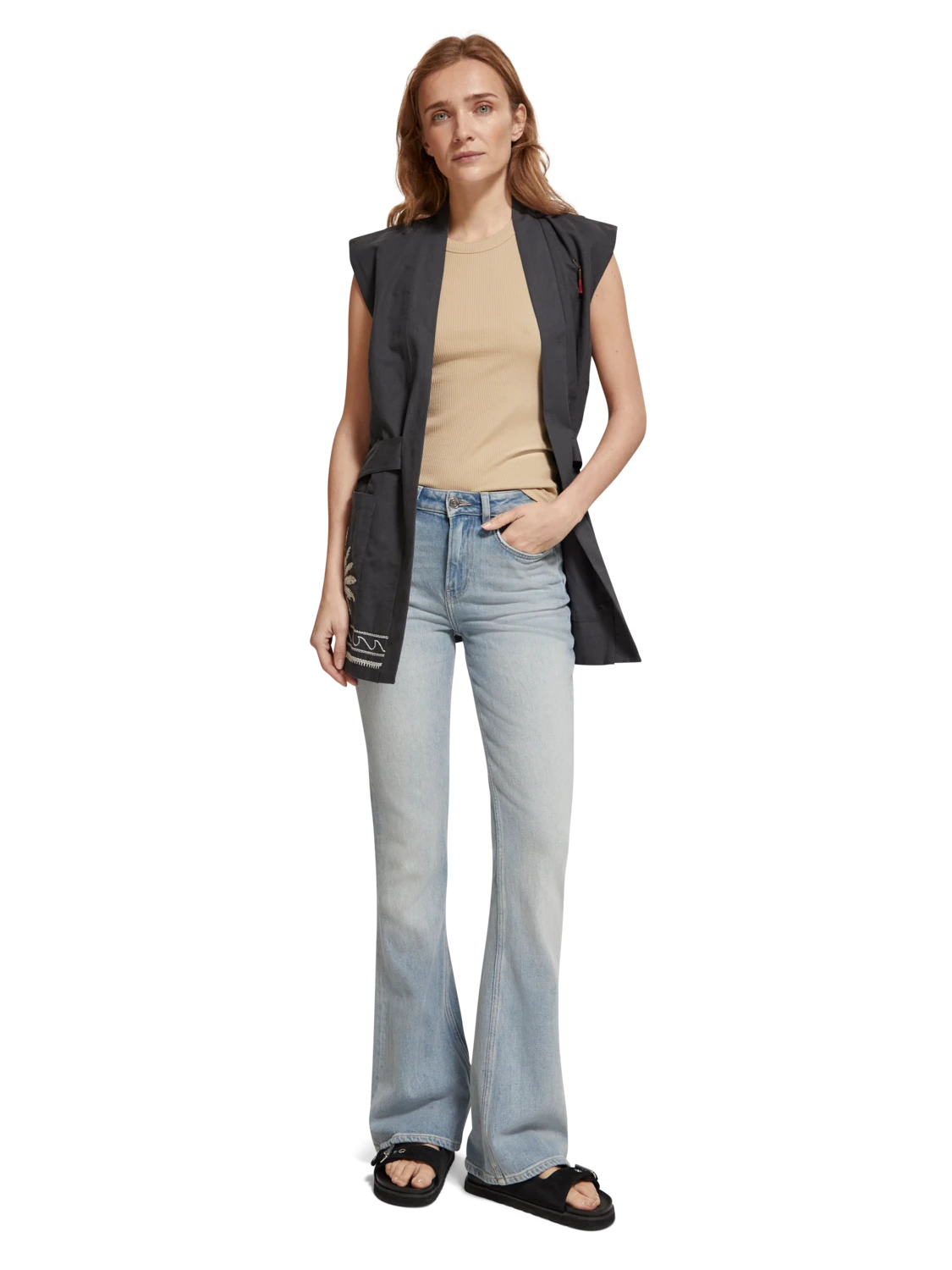 Scotch & Soda Charm High Rise Classic Flared Jeans | All Or Nothing 4 Scotch & Soda Charm High Rise Classic Flared Jeans | All Or Nothing - Image 2