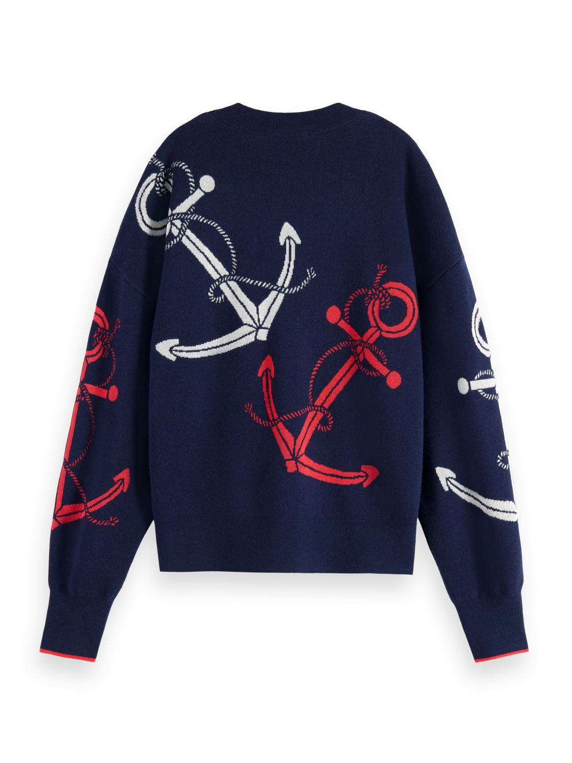 Scotch & Soda Anchor Jacquard Pullover 9 Scotch & Soda Anchor Jacquard Pullover - Image 7