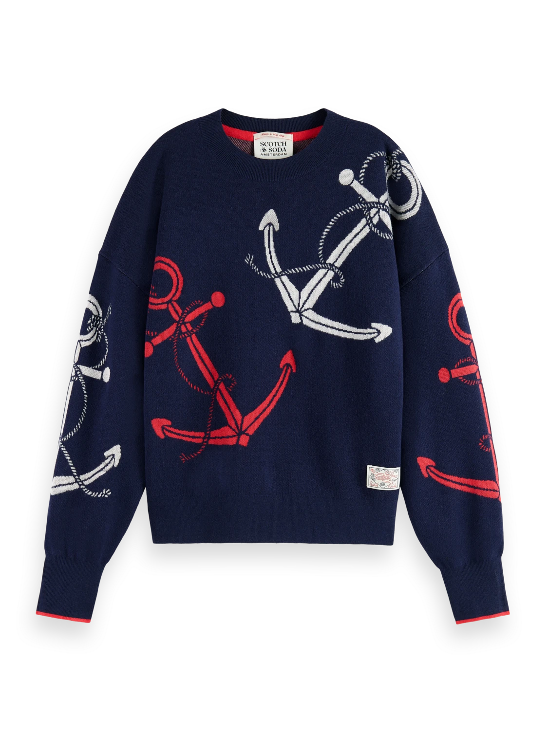 Scotch & Soda Anchor Jacquard Pullover 8 Scotch & Soda Anchor Jacquard Pullover - Image 6