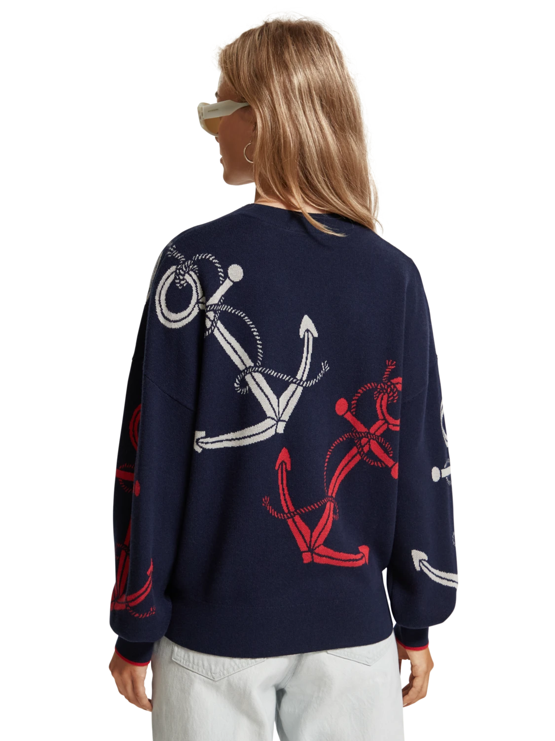 Scotch & Soda Anchor Jacquard Pullover 5 Scotch & Soda Anchor Jacquard Pullover - Image 3