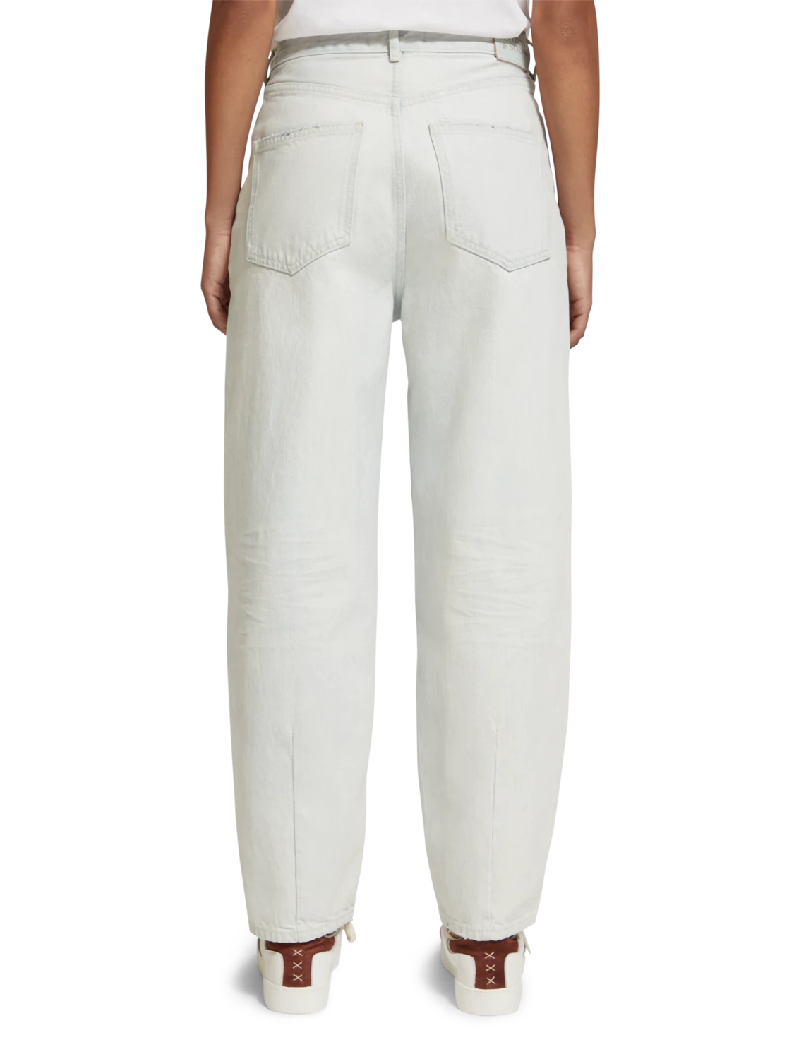 Scotch & Soda Tide High Rise Balloon Fit Jeans | Royal Blue 6 Scotch & Soda Tide High Rise Balloon Fit Jeans | Royal Blue - Image 4