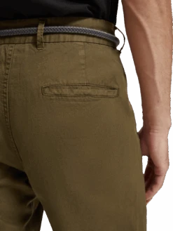 Scotch & Soda Linen-Blend Chino Jogger -Scotch & Soda 176709 6895 FIT DTL1 818287b2 b37d 4b48 b960 dfe695f55d21