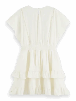 Scotch & Soda Broderie Anglaise Mini Dress -Scotch & Soda 176736 6643 BCK 6e3f5096 db10 4069 b2be 89808b989a7b