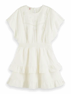 Scotch & Soda Broderie Anglaise Mini Dress -Scotch & Soda 176736 6643 FNT bc2ddfcf 66b7 405b a175 455a346ab251