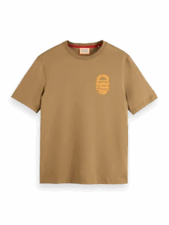 Scotch & Soda Sunset Logo Printed T-Shirt 12 Scotch & Soda Sunset Logo Printed T-Shirt -Scotch & Soda 176739 2478 FNT 5a69cca4 0238 41f6 a4ee 135c0a883c17