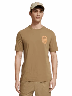 Scotch & Soda Sunset Logo Printed T-Shirt