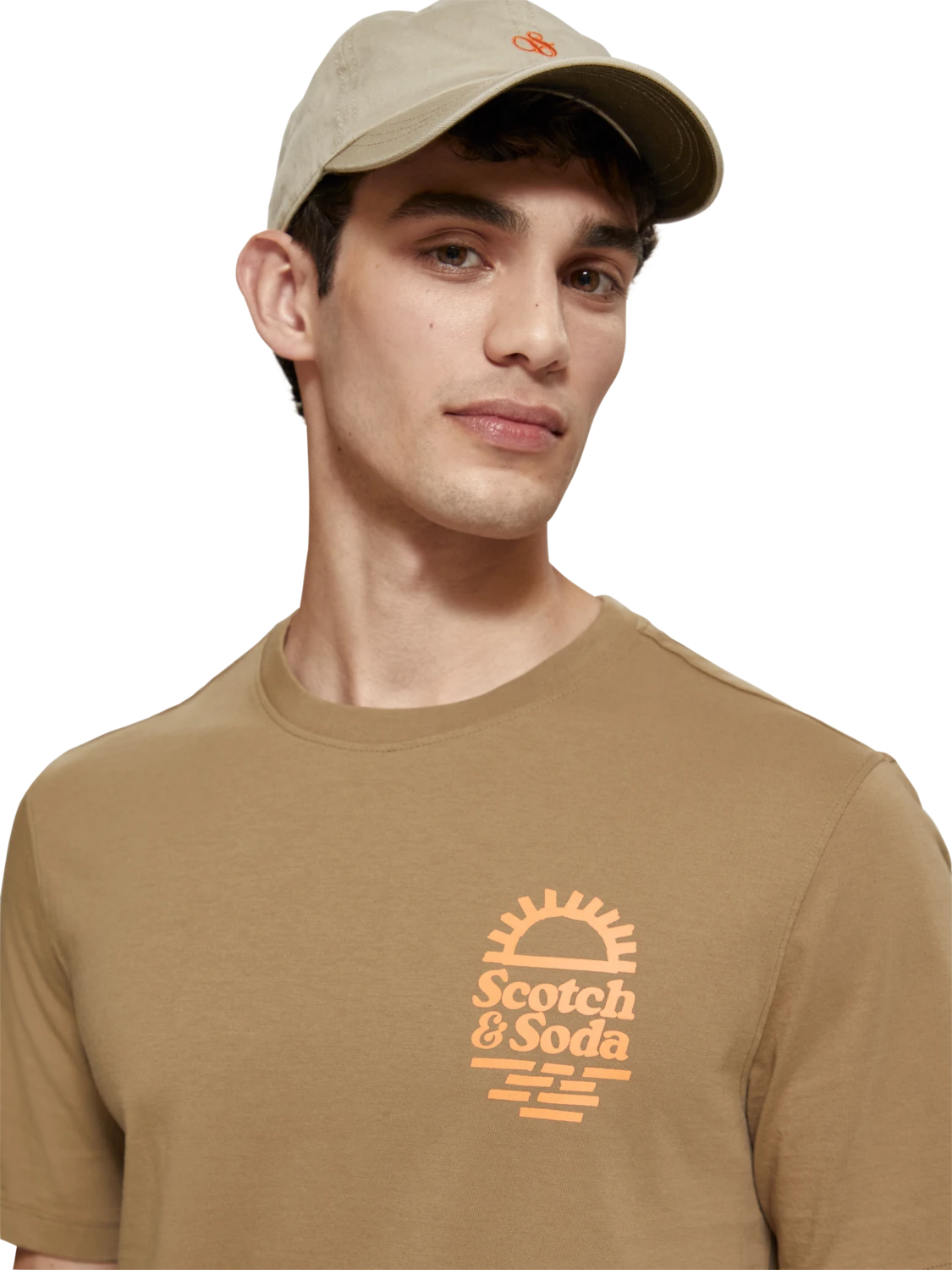 Scotch & Soda Sunset Logo Printed T-Shirt 5 Scotch & Soda Sunset Logo Printed T-Shirt - Image 3