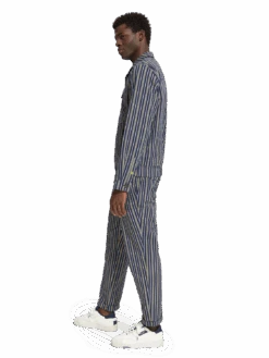 Scotch & Soda Striped Seersucker Blouson Jacket -Scotch & Soda 176761 7117 MDL SDE 2e87f65b 1a7a 43e7 a125 2b2bba63ba2d