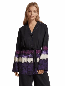 Scotch & Soda Printed-Pyjama-Blazer