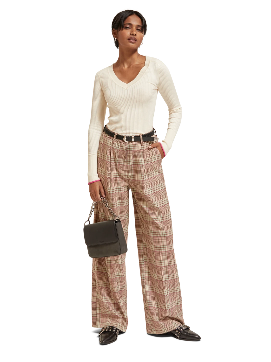 Scotch & Soda Ribbed V-Neck Pullover 4 Scotch & Soda Ribbed V-Neck Pullover - Image 2