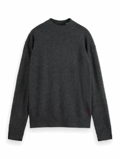 Scotch & Soda Dropped Shoulder Basic Mock Neck Pullover -Scotch & Soda 176984 6721 FNT c72481eb f4db 4923 8cc1 bdd4206d0375
