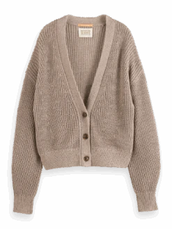 Scotch & Soda Boxy Fit Knit Cardigan -Scotch & Soda 177123 6896 FNT 282cf86d 8737 4857 96d8 3b719d47e7df