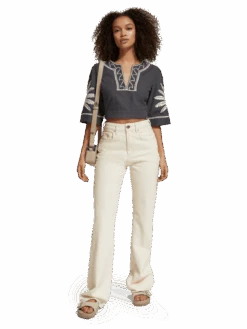 Scotch & Soda Embroidered Crop Top 20 Scotch & Soda Embroidered Crop Top -Scotch & Soda 177173 0005 MDL FNT 8f7ea4e2 1d2b 49db a838 92a9008c3eac