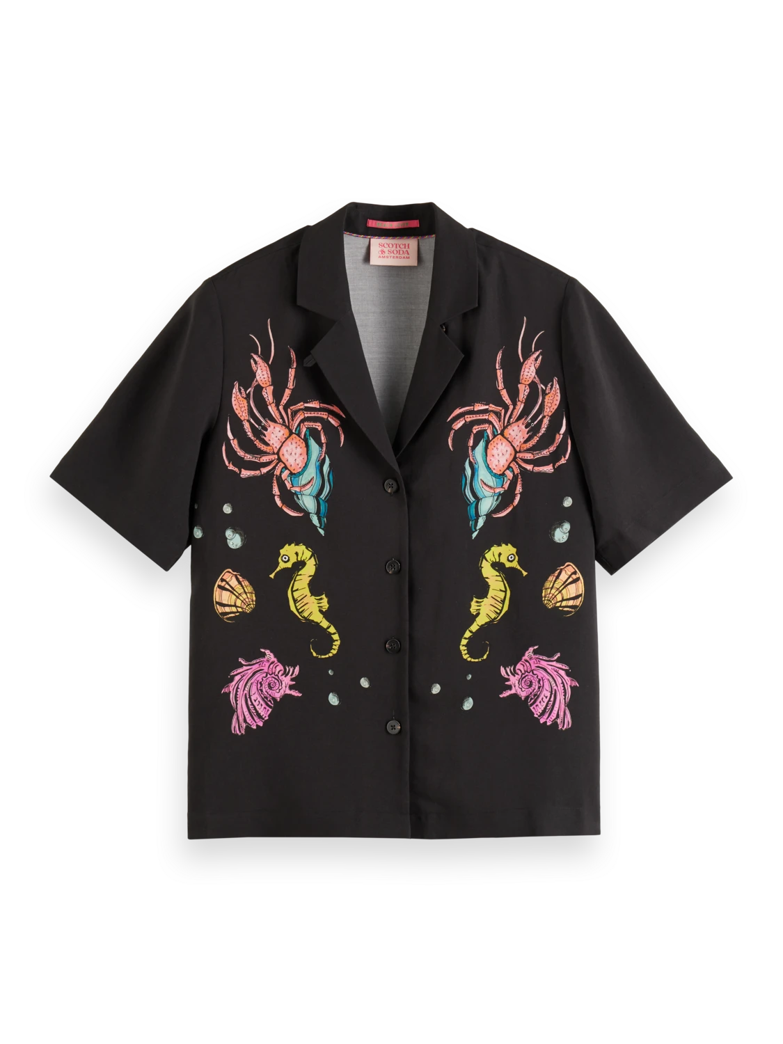 Scotch & Soda Placement Printed Camp Shirt 5 Scotch & Soda Placement Printed Camp Shirt - Image 3