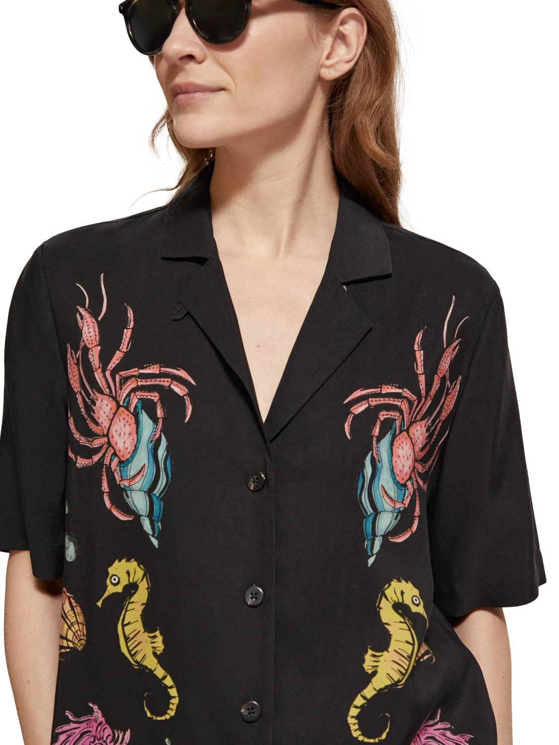 Scotch & Soda Placement Printed Camp Shirt 4 Scotch & Soda Placement Printed Camp Shirt - Image 2