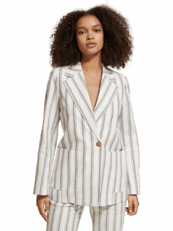 Scotch & Soda Linen Blend Stripe Blazer 12 Scotch & Soda Linen Blend Stripe Blazer -Scotch & Soda 177208 7253 MDL CRP db5b8882 35ec 419d b54f 9b88b2093537