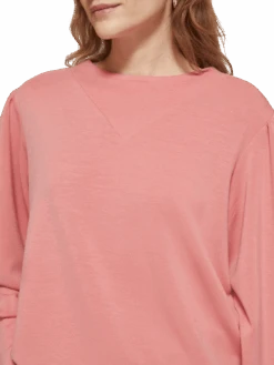 Scotch & Soda Ruched Sleeve Sweatshirt -Scotch & Soda 177272 6876 MDL DTL1 06ee6a16 3aad 4690 95de 32fc8a2c04a5