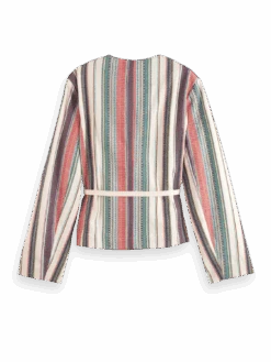 Scotch & Soda Crafted Stripe Blazer -Scotch & Soda 177302 7256 BCK acf80bd0 81a7 4571 a7d1 0dae29d9ef29