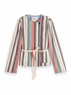 Scotch & Soda Crafted Stripe Blazer -Scotch & Soda 177302 7256 FNT 97c5f2d9 576a 4832 8cac 1111ecc5e665