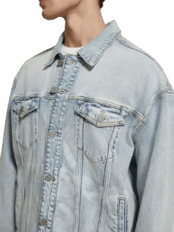 Scotch & Soda Trucker Jacket With Artwork 16 Scotch & Soda Trucker Jacket With Artwork -Scotch & Soda 177303 2976 MDL DTL1 d08b5c08 7c8e 4b3b b891 30114f57a416