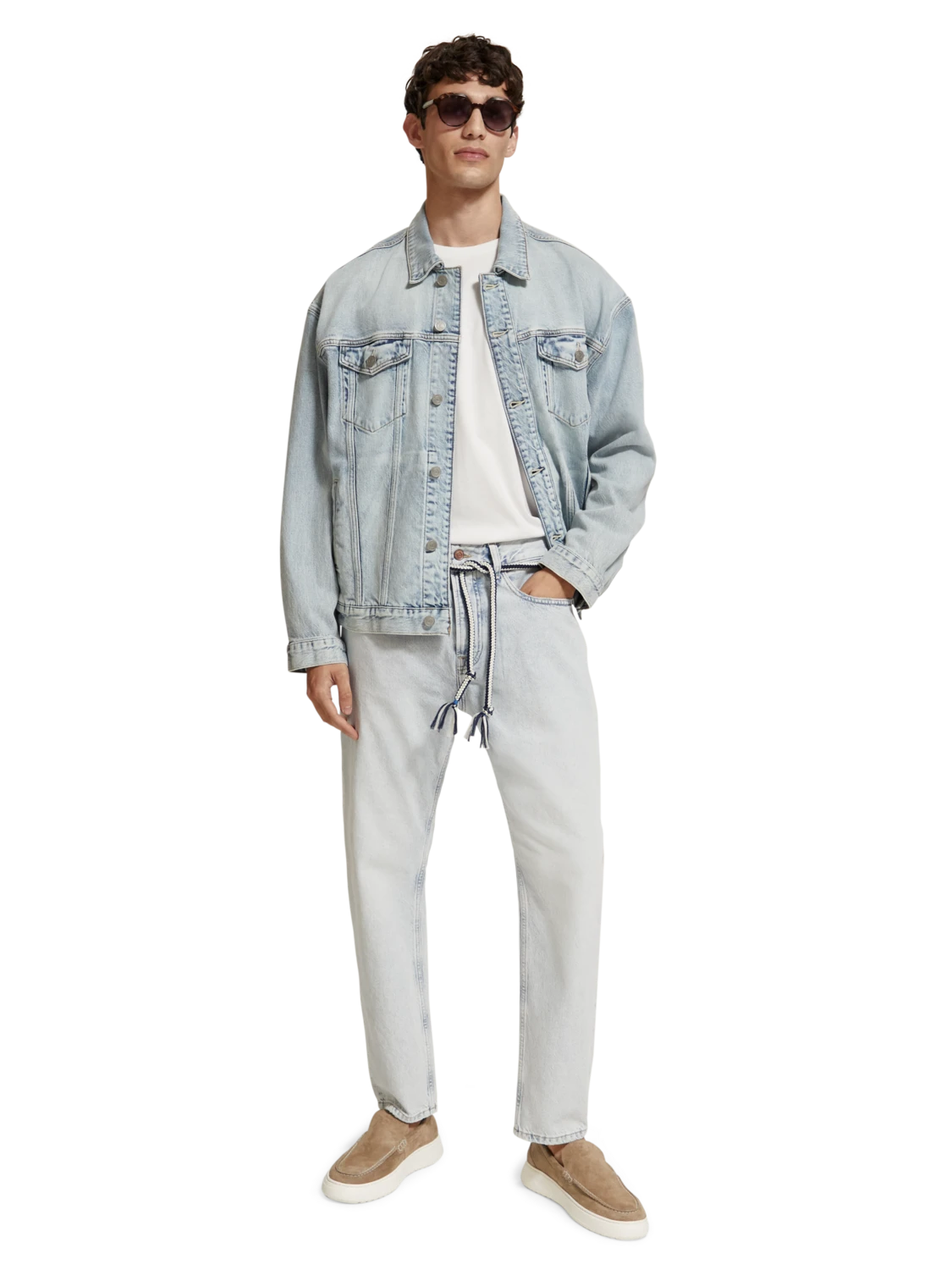 Scotch & Soda Trucker Jacket With Artwork 5 Scotch & Soda Trucker Jacket With Artwork - Image 3