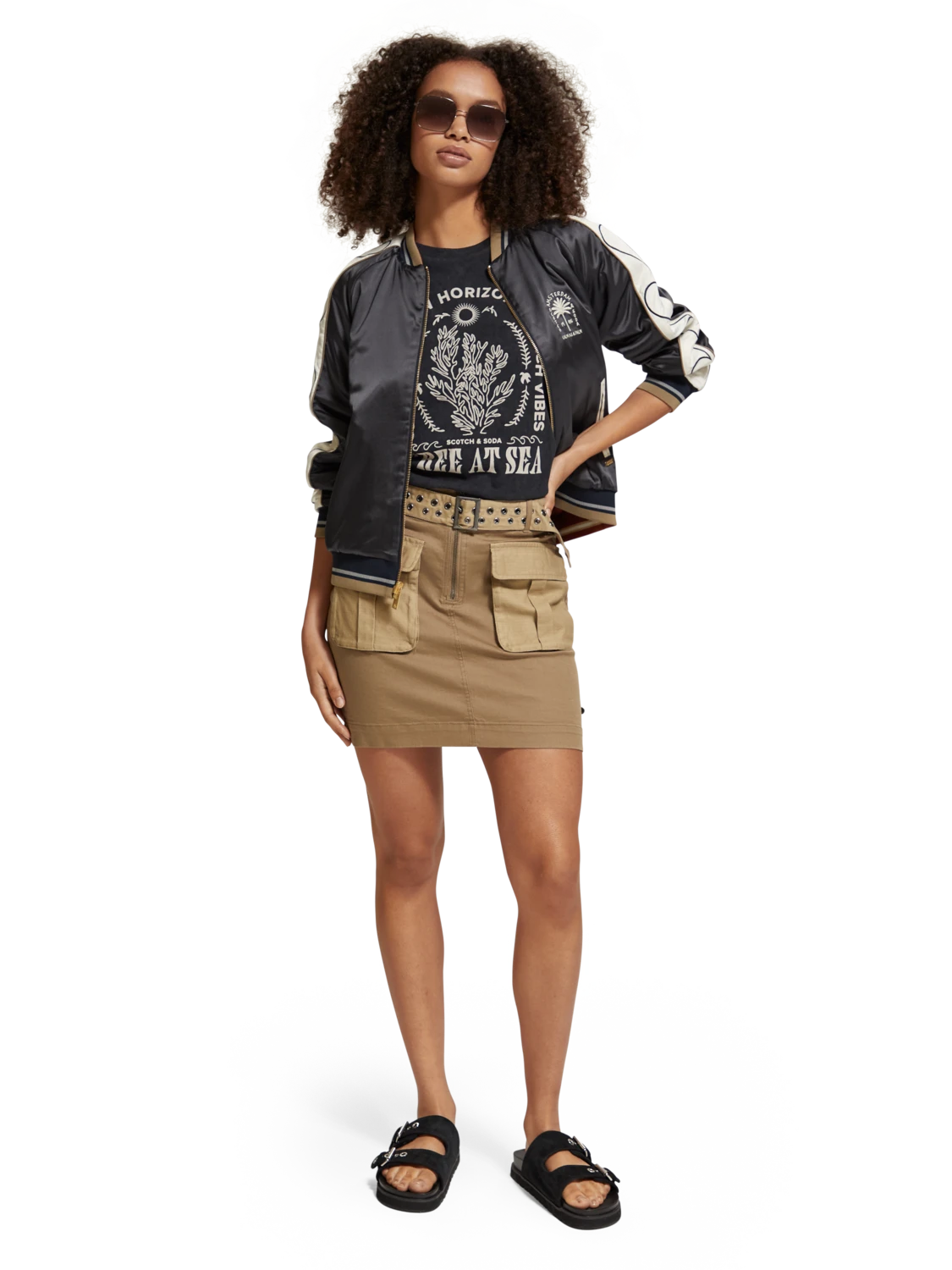 Scotch & Soda High-Rise Cargo Mini Skirt 3 Scotch & Soda High-Rise Cargo Mini Skirt - Image 2