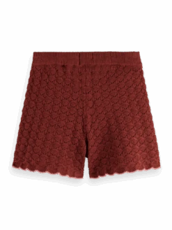 Scotch & Soda Pointelle Knit Short 9 Scotch & Soda Pointelle Knit Short -Scotch & Soda 177335 1188 BCK 1590f7fd 942d 47b0 8b59 6a04d2e14162