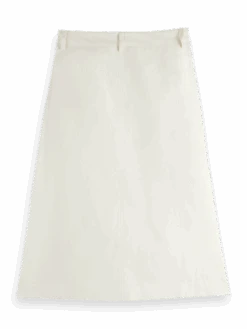 Scotch & Soda Wrap Front Midi Skirt -Scotch & Soda 177338 6643 BCK 42d76e10 d5f5 4968 ad88 ebf6f1b7050a