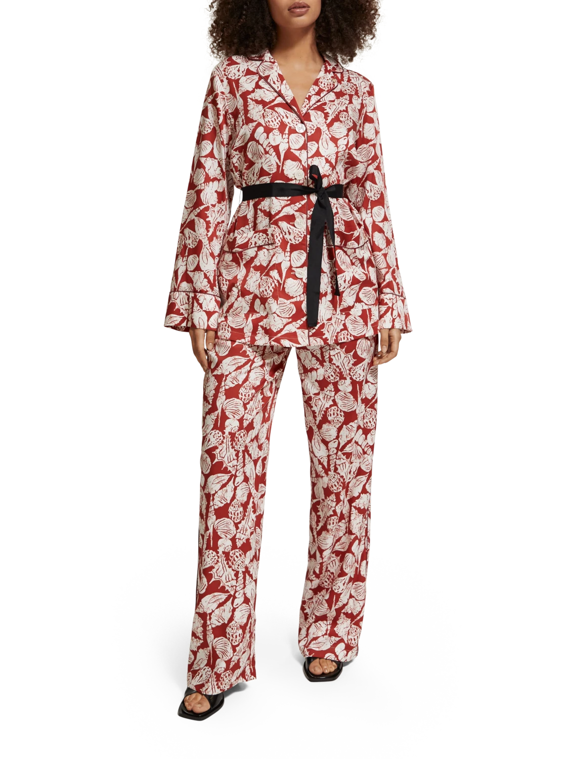 Scotch & Soda Shell Batik Printed Pyjama Blazer 4 Scotch & Soda Shell Batik Printed Pyjama Blazer - Image 2