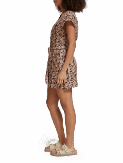 Scotch & Soda Linen Floral Romper -Scotch & Soda 177358 7244 NHD SDE c6f67a77 6ca1 43ef 9165 c1e3fcb76151