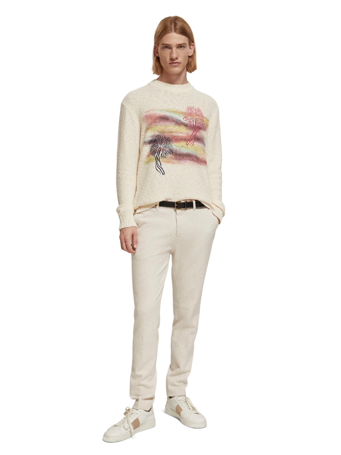 Scotch & Soda Mott Super Slim Fit Yarn-Dyed Chino 3 Scotch & Soda Mott Super Slim Fit Yarn-Dyed Chino